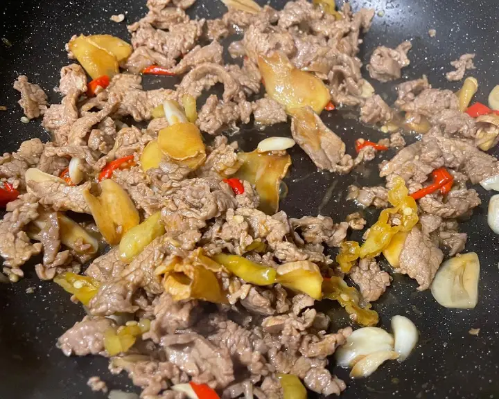 小炒黄牛肉 第 12 步