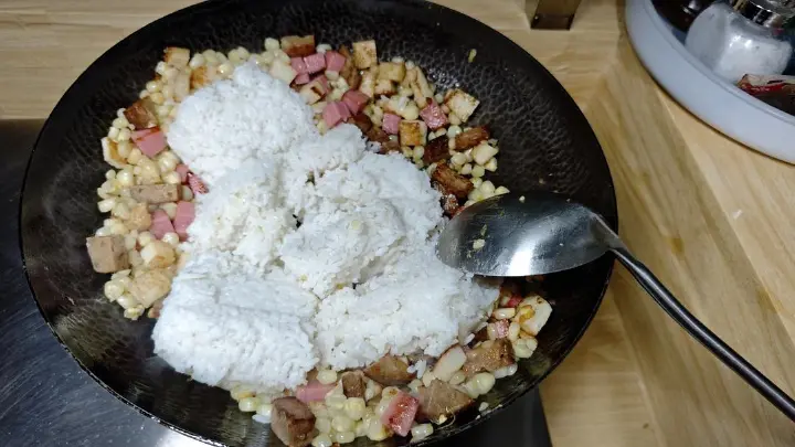 什锦蛋炒饭 第 11 步
