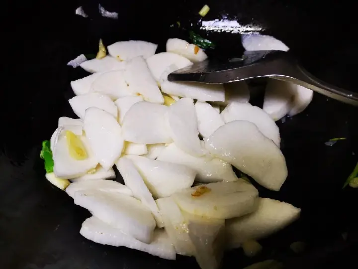 清炒山药 第 4 步