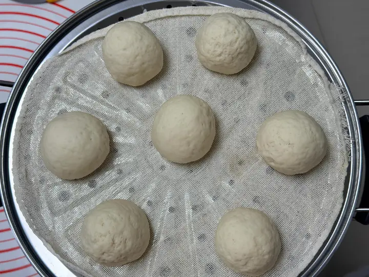 快手白馒头 第 4 步