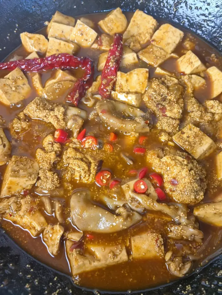 鱼籽鱼泡烧豆腐 第 17 步