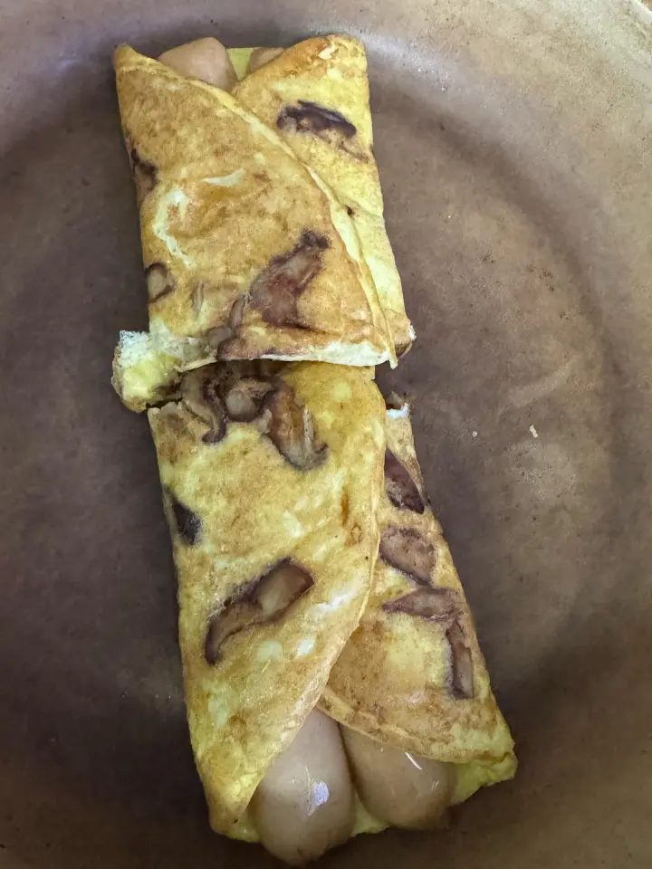 早餐煎饼卷 第 5 步