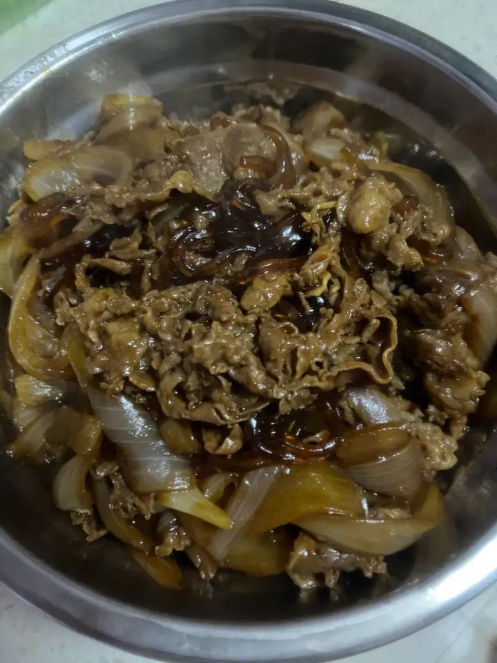 洋葱水晶粉炖肥牛 第 9 步