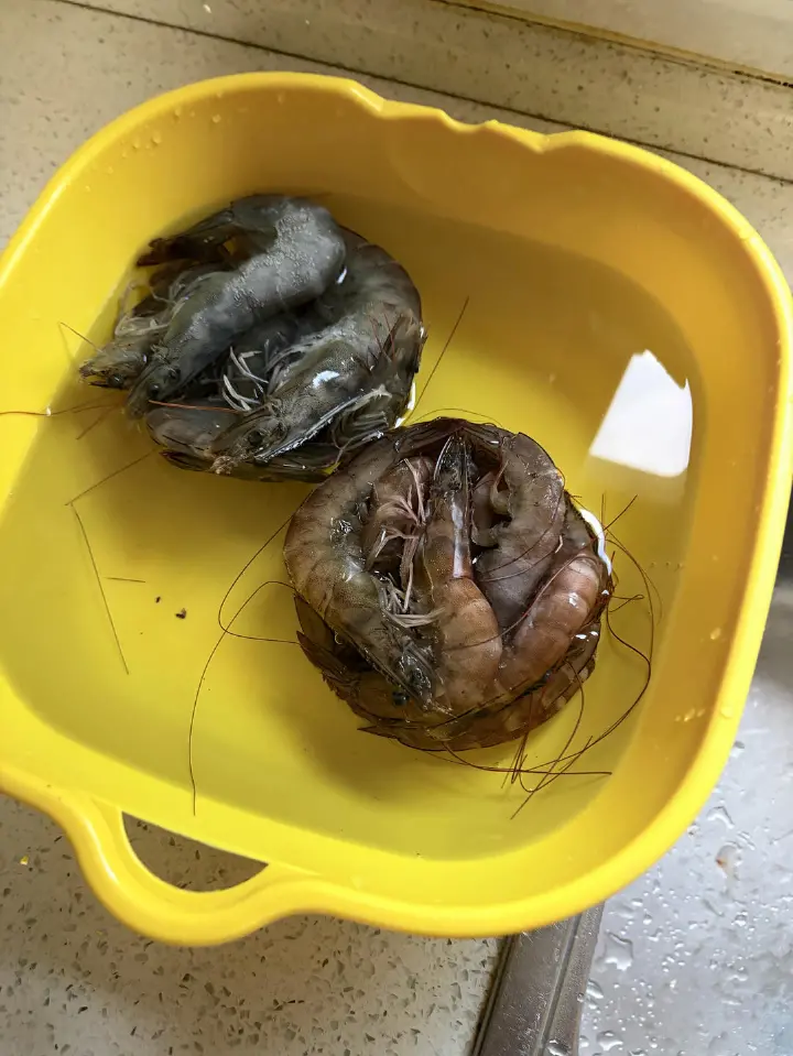 油焖大虾 第 2 步