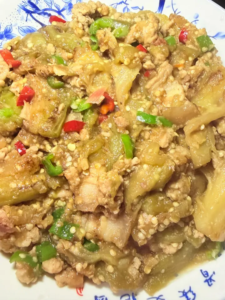 梅香咸鱼茄子煲 第 9 步