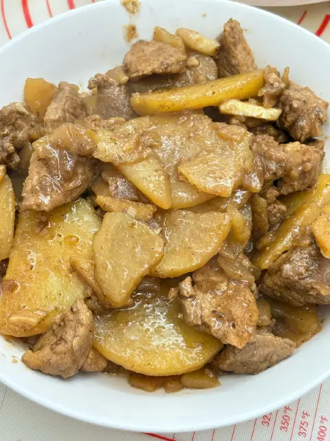 土豆片炒肉