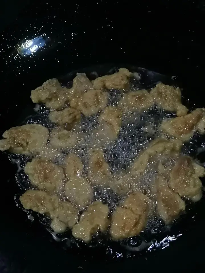菠萝咕噜肉 第 5 步