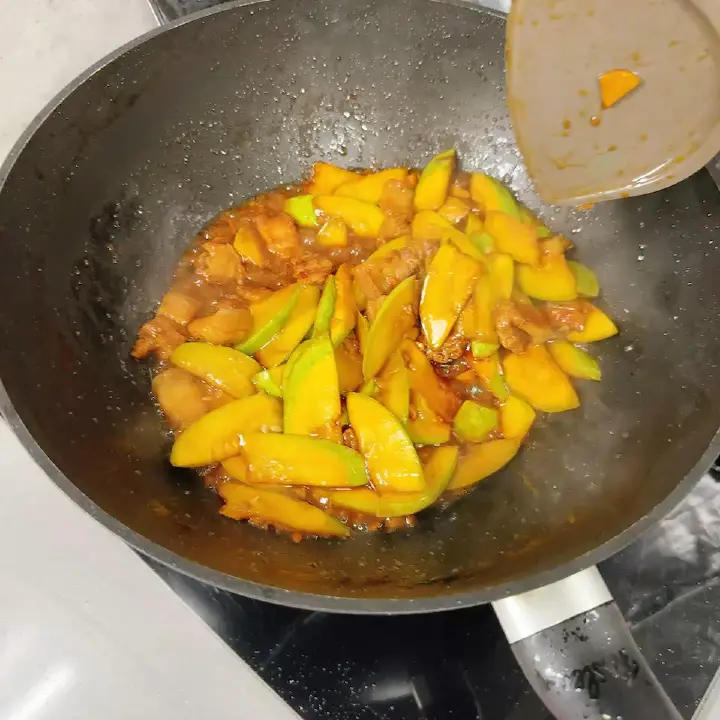 西葫芦炒肉 第 21 步