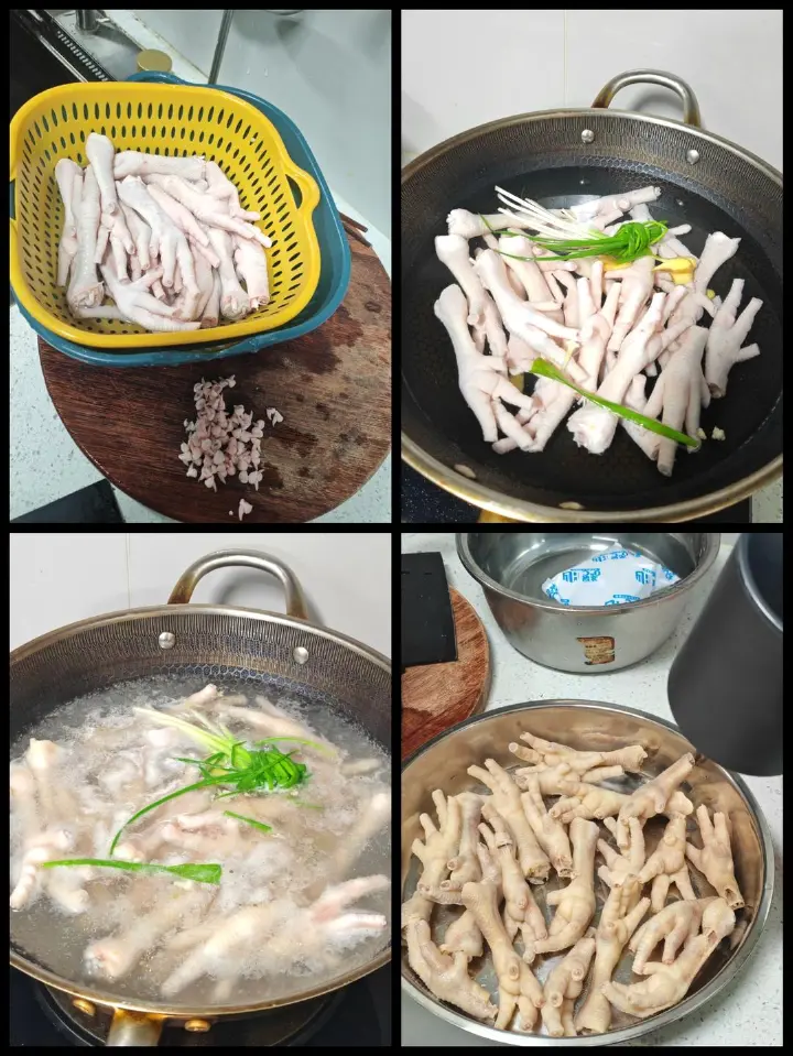 虎皮鸡爪 第 1 步