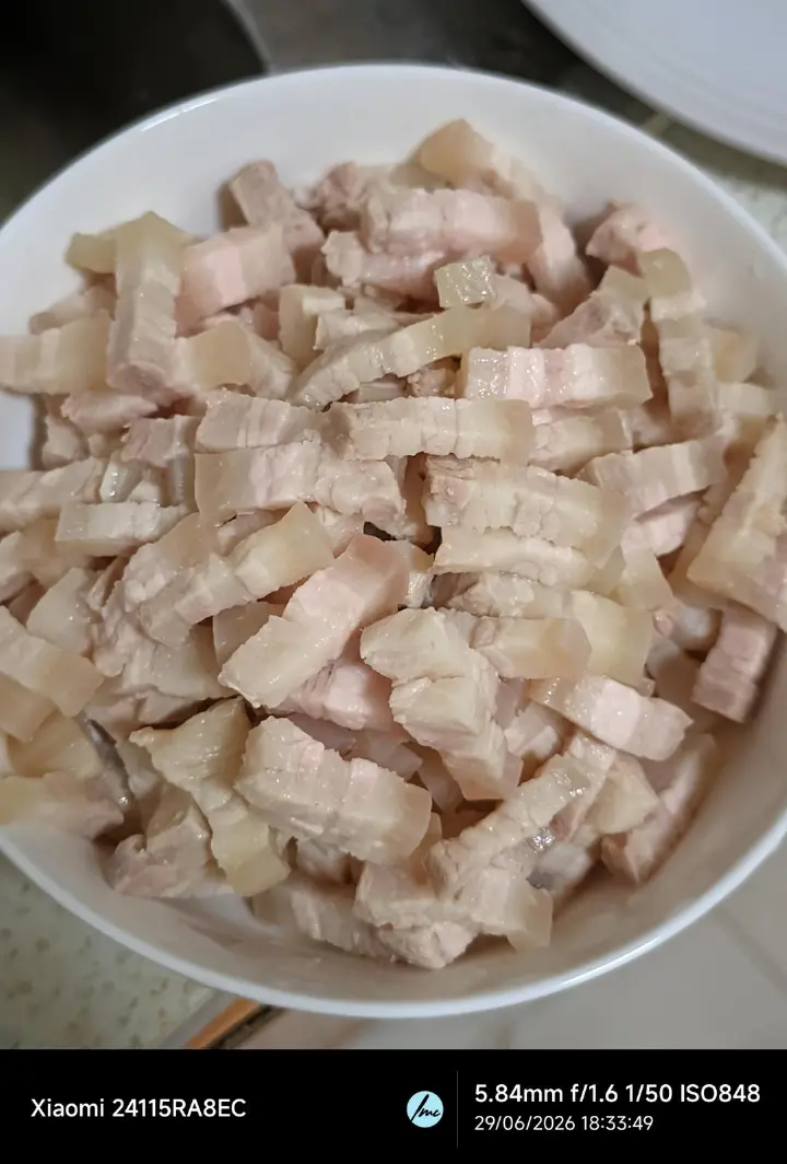 微波炉快手卤肉饭红烧肉 第 2 步