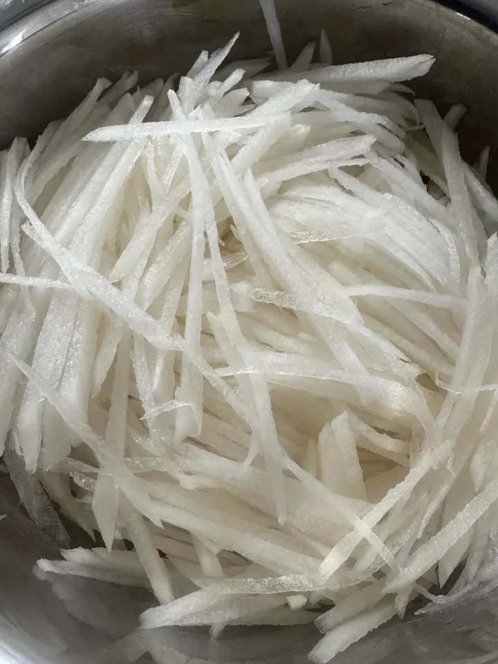 快手萝卜糕 第 2 步
