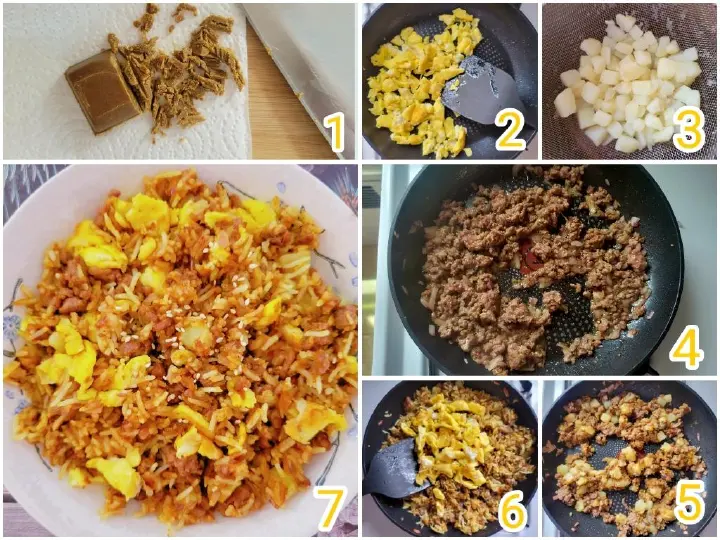 花式蛋炒饭合集 第 3 步