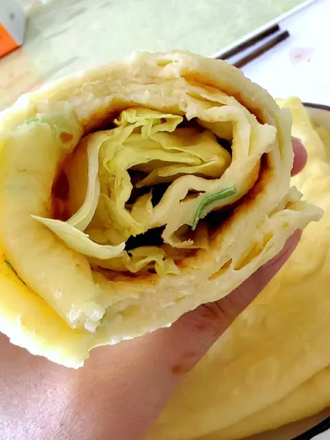 家常鸡蛋饼
