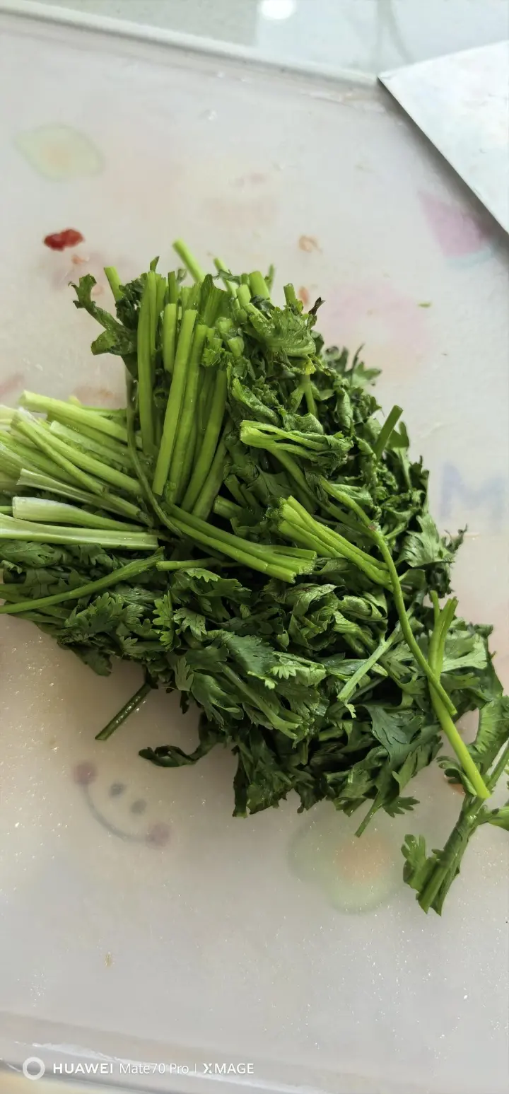 香菜炒牛肉 第 3 步