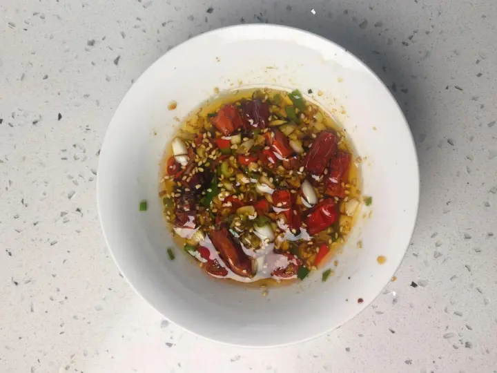 菠菜拌粉丝 第 9 步