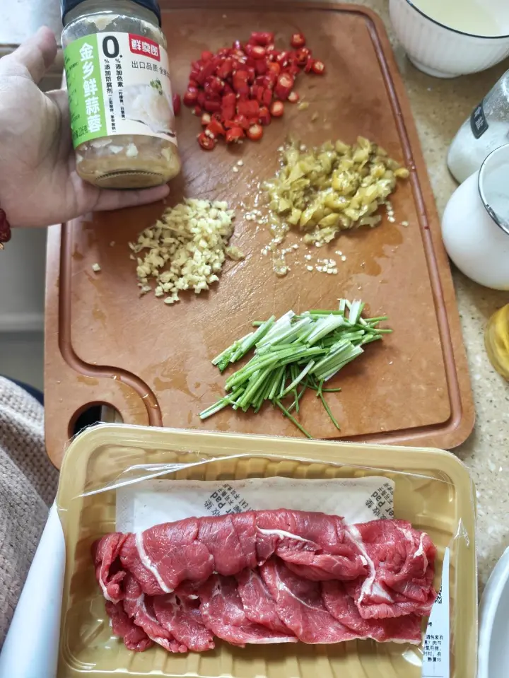 小炒牛肉 第 4 步