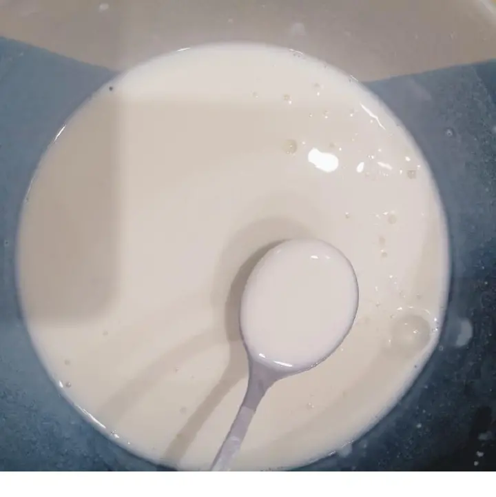 免揉薄皮糯米红豆饼 第 2 步