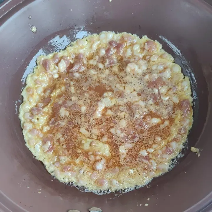 青菜肉蛋饼 第 2 步