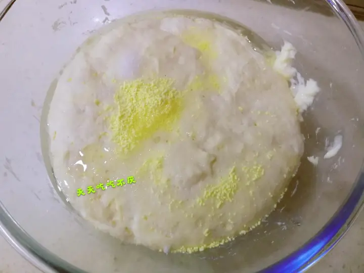 懒人发面韭菜肉饼 第 4 步
