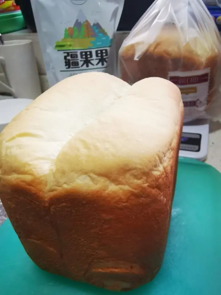 面包机松软拉丝甜面包 第 8 步