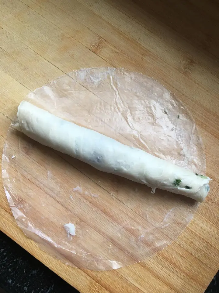 手抓饼豆沙卷 第 6 步