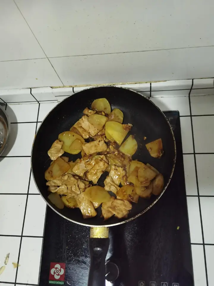 土豆片炒肉 第 9 步