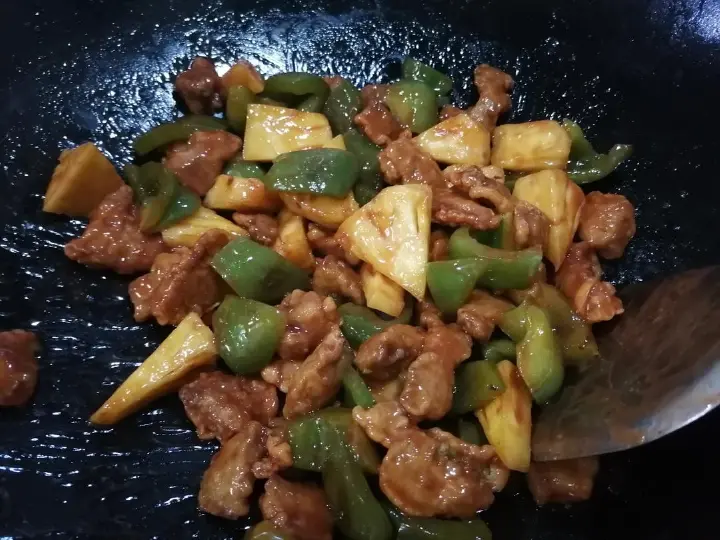 菠萝咕噜肉 第 12 步