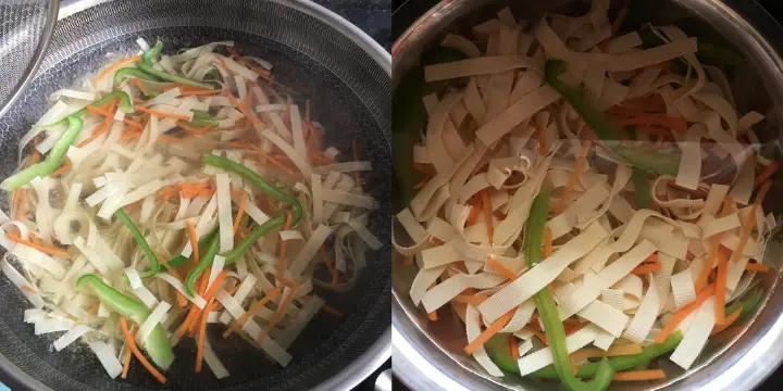酸甜炒豆皮 第 4 步