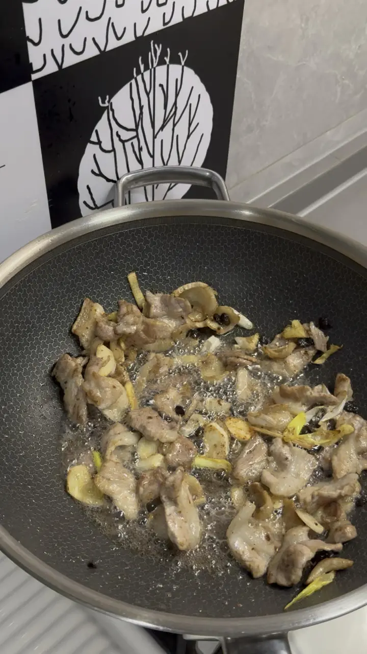 盐煎肉 第 5 步