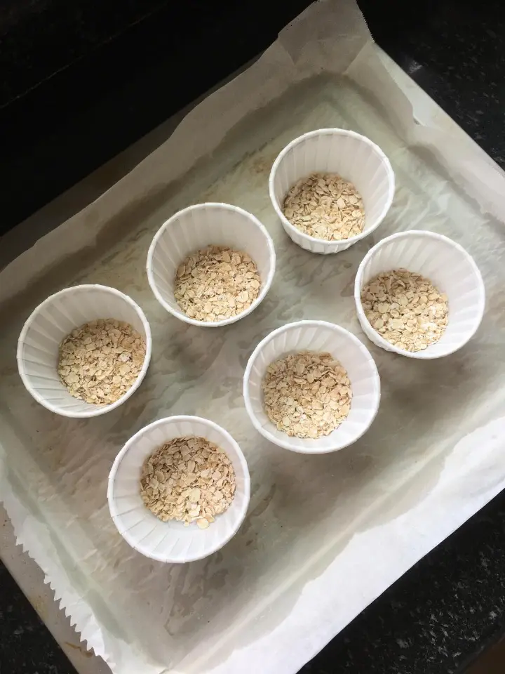 鸡蛋牛奶烤燕麦 第 6 步