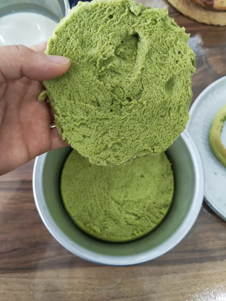6寸抹茶慕斯 第 13 步