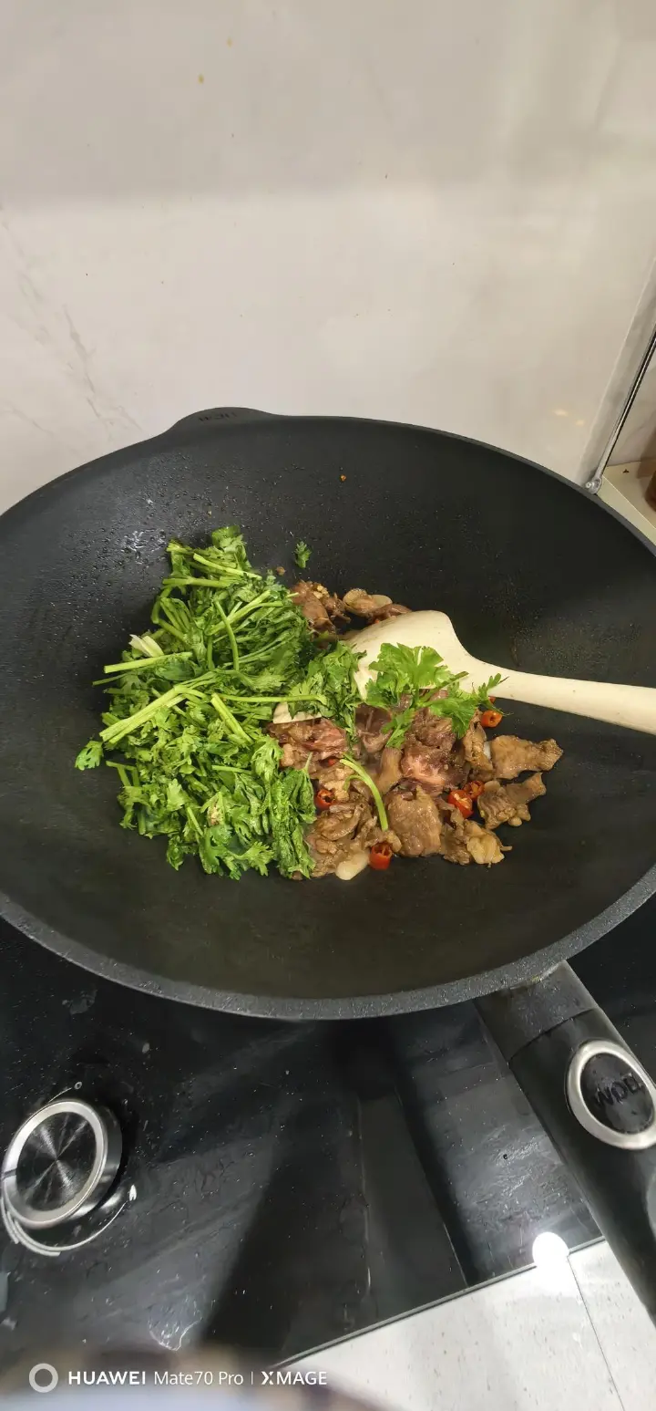 香菜炒牛肉 第 9 步