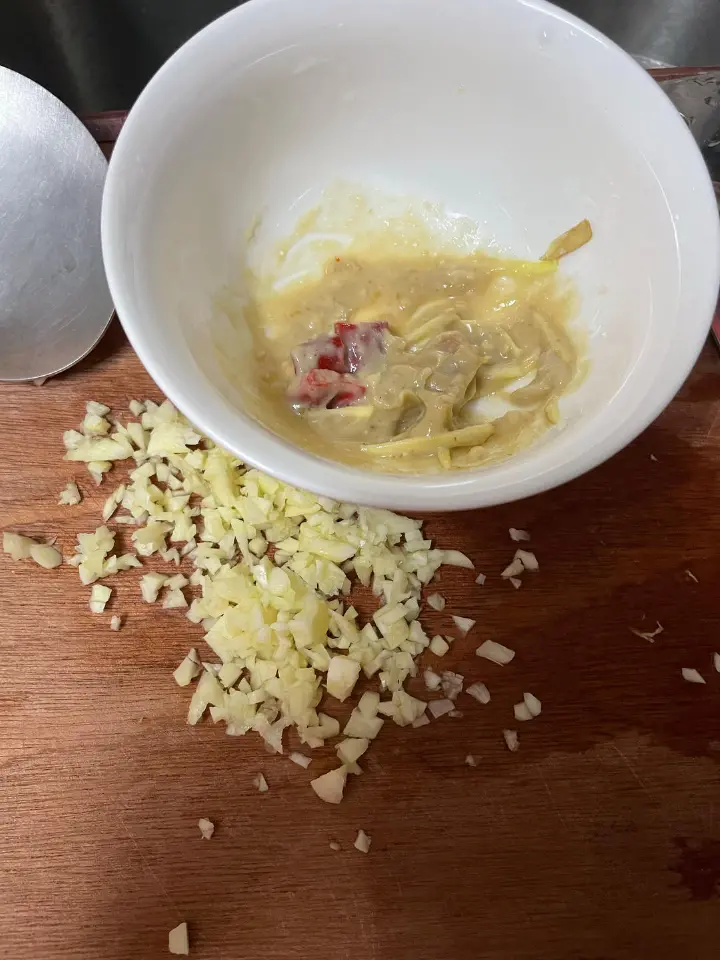 腐乳炒空心菜 第 1 步