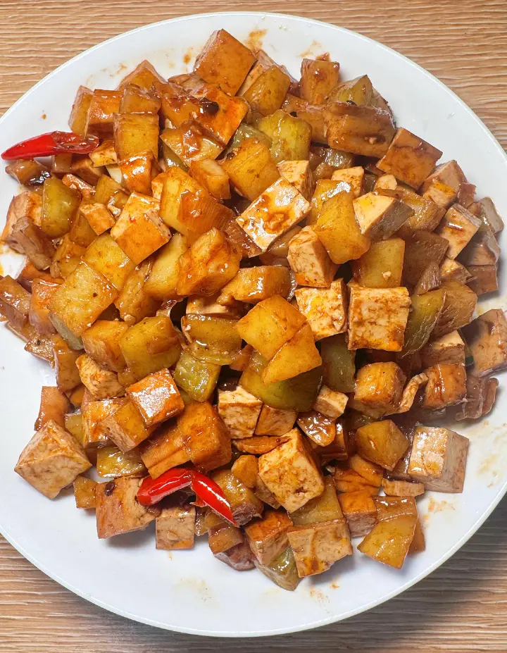 酱香豆干炒杂蔬 第 8 步