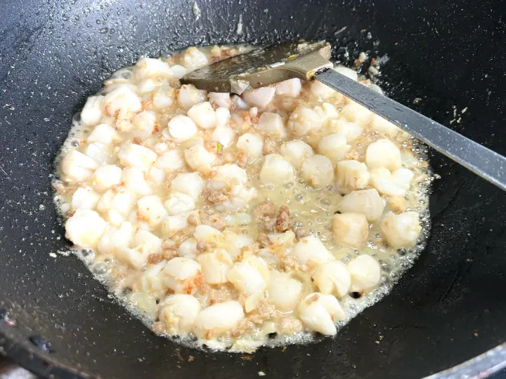 贝柱捞饭 第 7 步