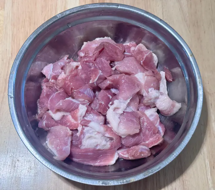 粉蒸肉 第 1 步