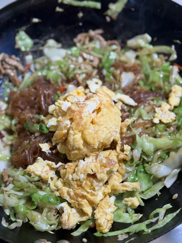 包菜炒粉丝 第 12 步