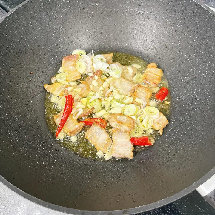 白菜炒香菇 第 12 步