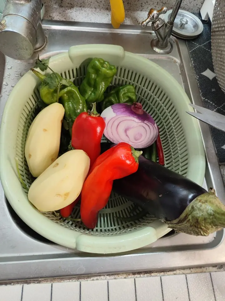 家常蔬菜乱炖 第 1 步