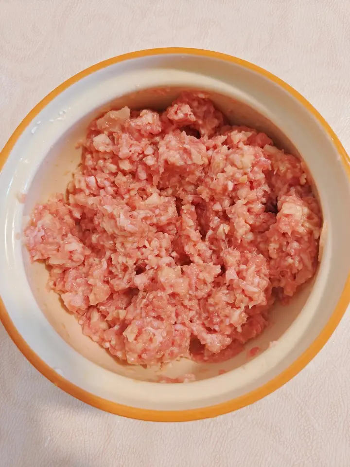 马蹄蒸肉饼 第 4 步