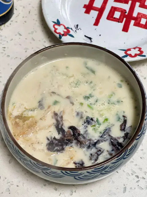 家常咸豆浆