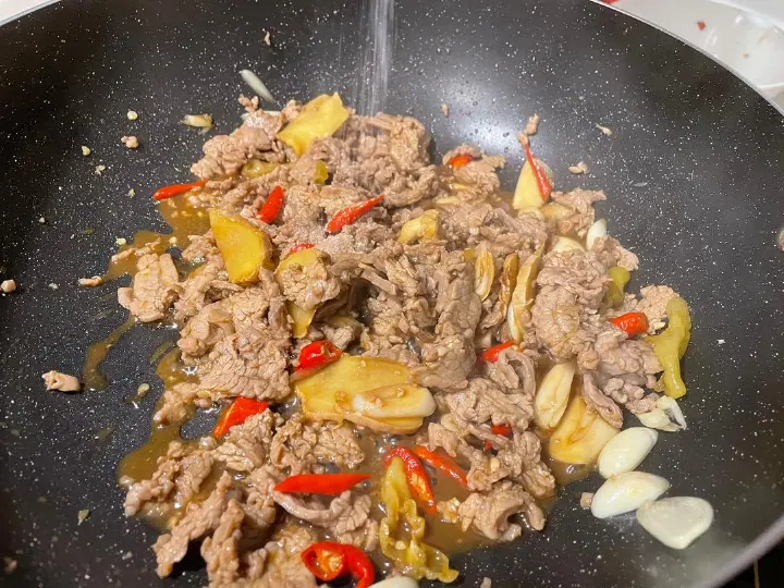 小炒黄牛肉 第 11 步