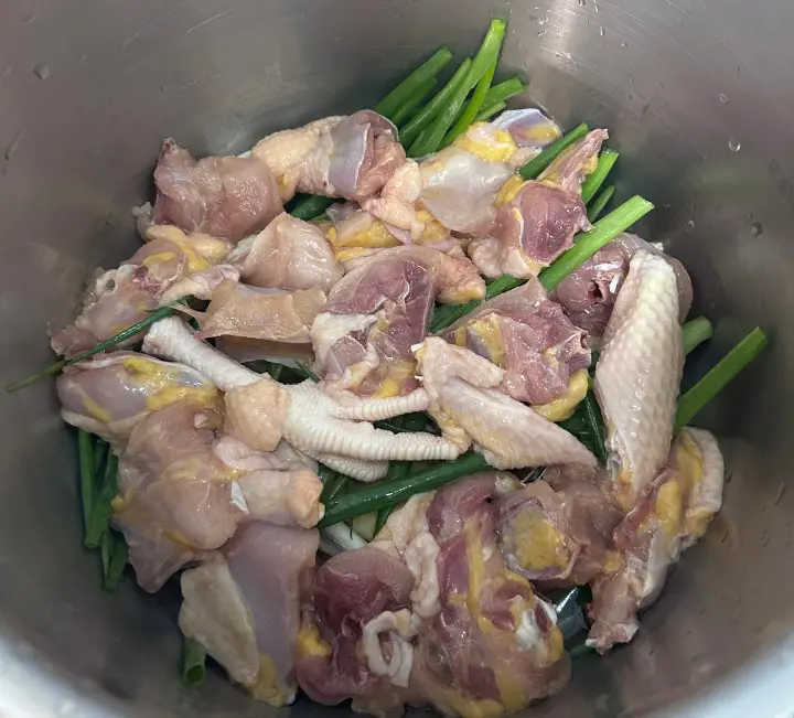 化州香油鸡 第 1 步