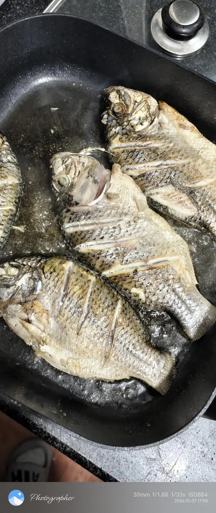 家常红烧罗非鱼 第 3 步