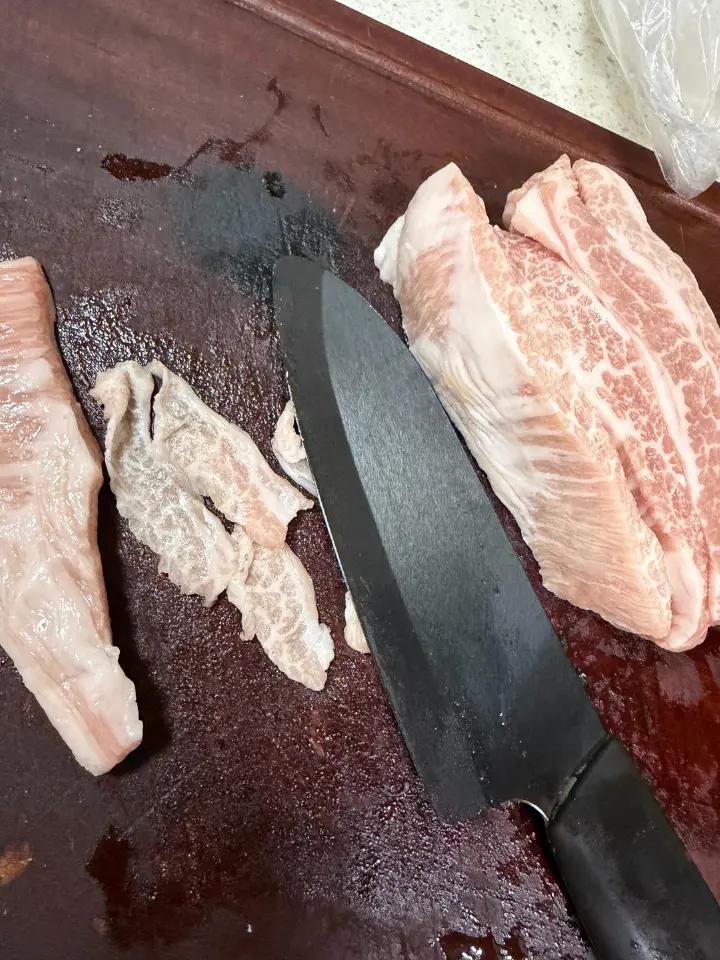 莴笋木耳炒肉片 第 8 步