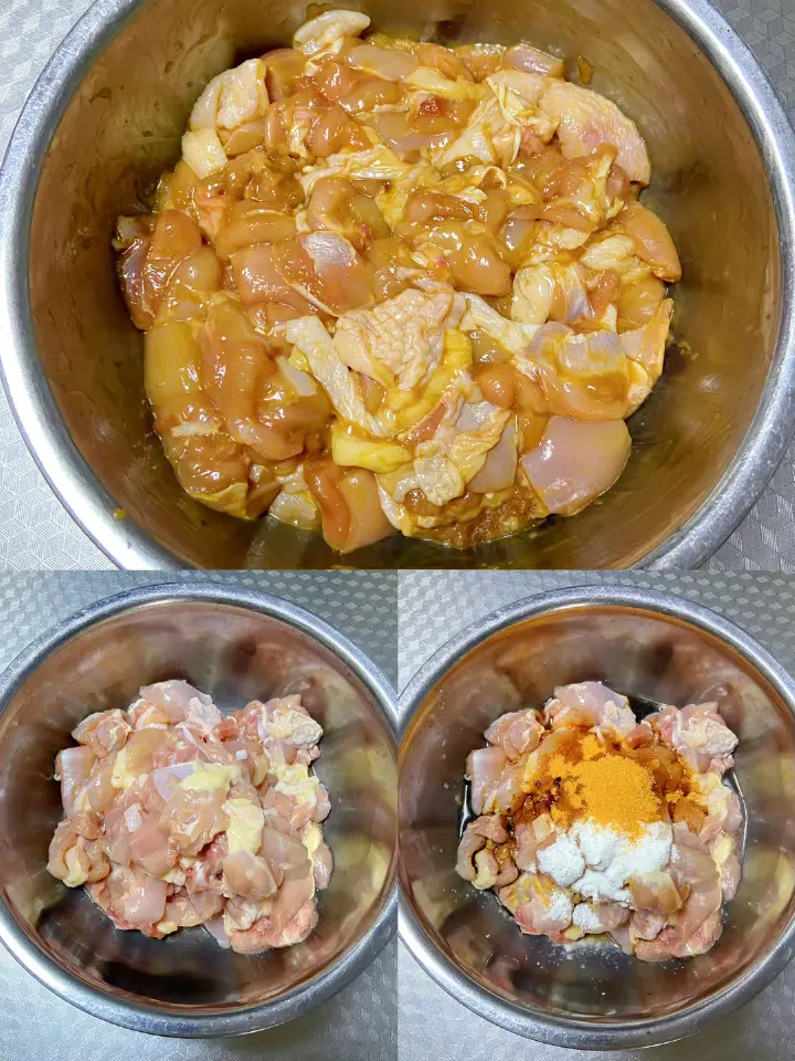 鸡丁炒洋葱 第 3 步