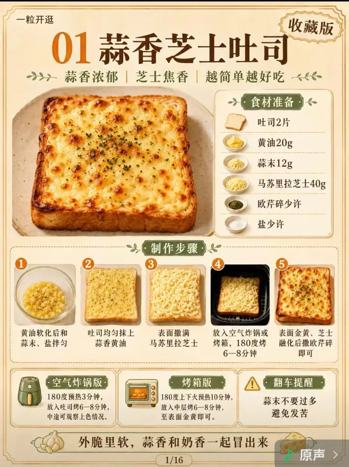 花式吐司合集 第 1 步