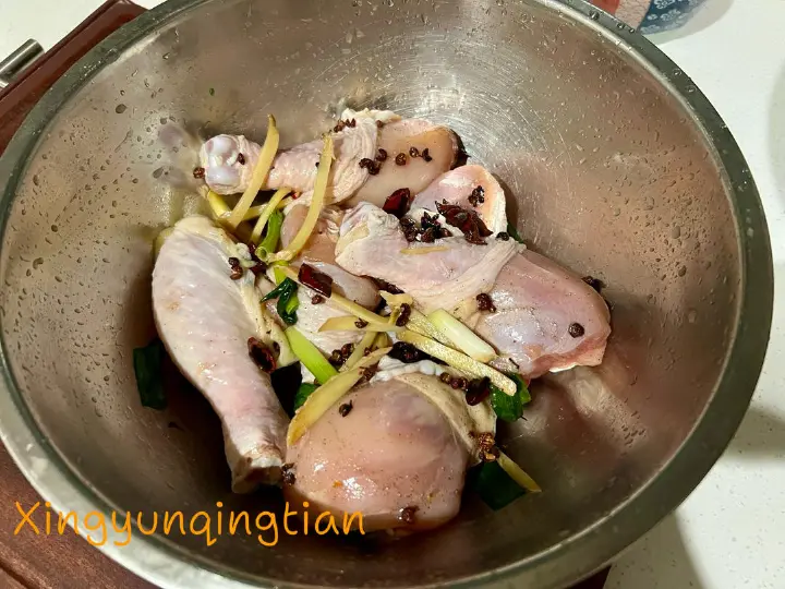麻椒蒸鸡腿 第 5 步