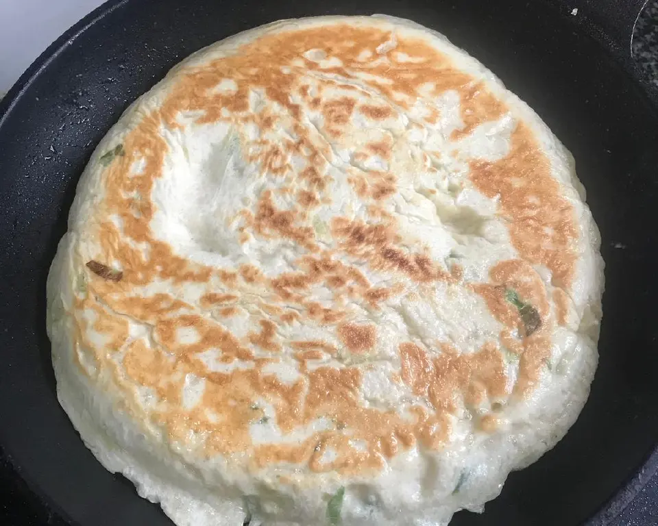 懒人发面大饼成品图