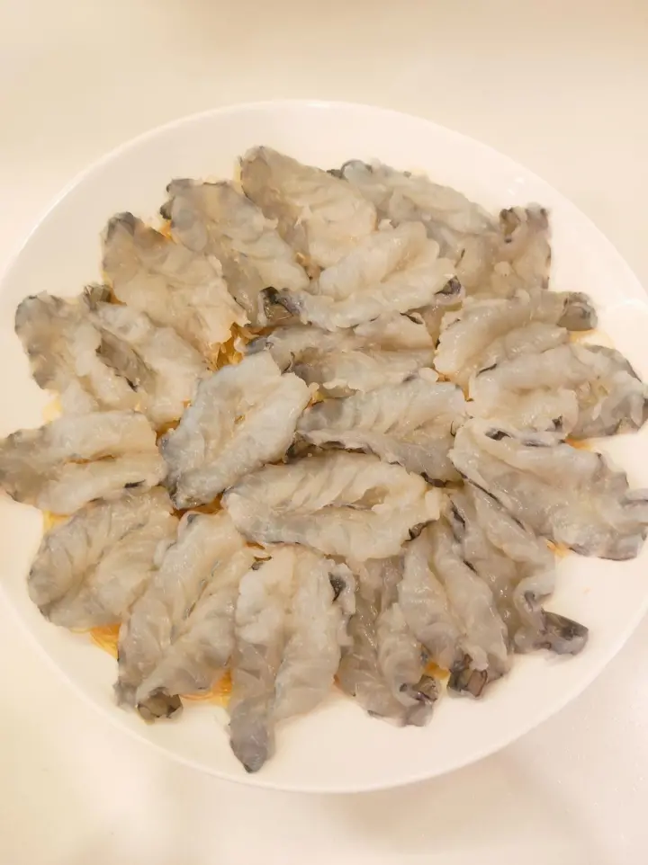 蒜蓉粉丝蒸虾仁 第 2 步